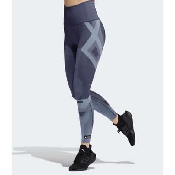 Adidas FORMOTION SCULPT TWO-TONE TIGHTS Women's Tight Fit, Xs-Small - Picture 4 of 16